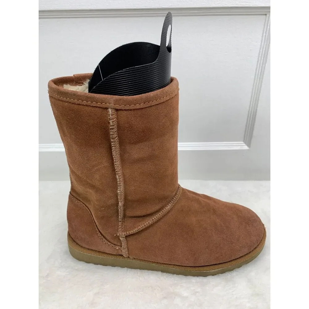 Xhilaration Chestnut Women's Suede Winter Boots Size 10